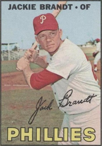 1967 Topps - Jackie Brandt #142