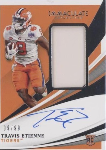 2021 Panini Immaculate Collection Collegiate Travis Etienne #57