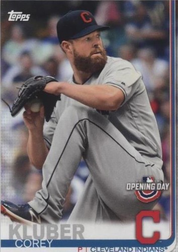 2019 Topps Opening Day - Corey Kluber #52