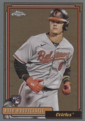 Ryan Mountcastle - Print ERROR - 2 Card Lot - Rookie 2021
