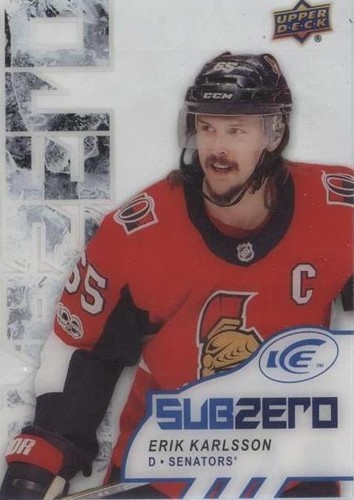 2017-18 Upper Deck Ice - Erik Karlsson #SZ-23