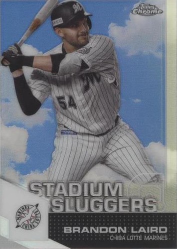 2021 Topps Chrome NPB Nippon Professional Baseball - Brandon Laird #SL-18