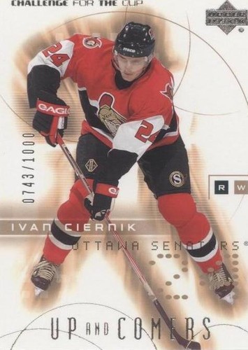 2001-02 Upper Deck Challenge for the Cup - Ivan Ciernik #125