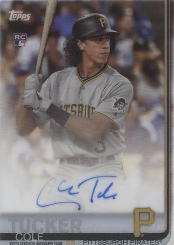 2019 Topps Clearly Authentic Autographs - Cole Tucker #CAA-CT