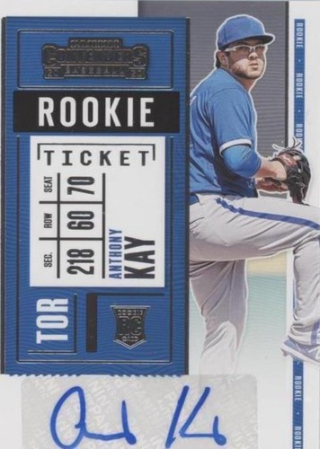 2020 Panini Contenders - Anthony Kay #151