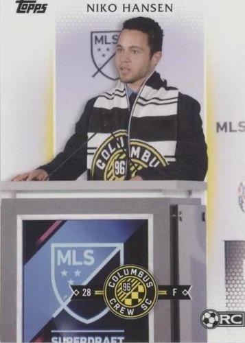 2017 Topps MLS Niko Hansen #42