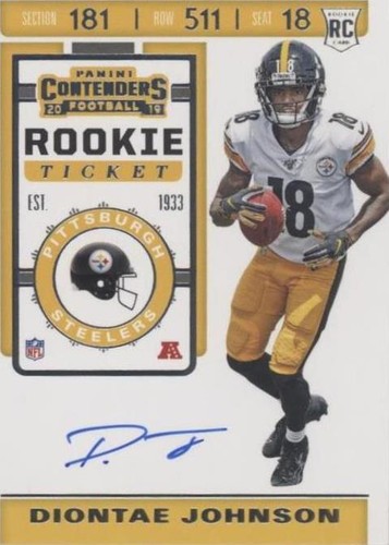 2019 Panini Contenders Diontae Johnson #128