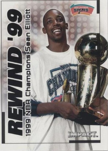 1999-00 Skybox Impact - Sean Elliott #3 RN