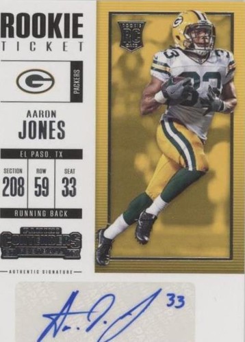 2017 Panini Contenders Aaron Jones #139