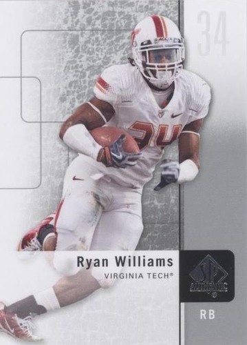 2011 SP Authentic Ryan Williams #97