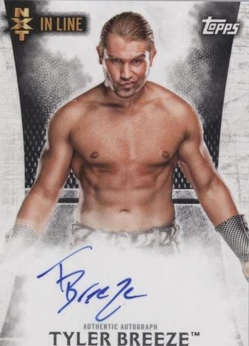 2015 Topps WWE Undisputed - Tyler Breeze #NA-TB