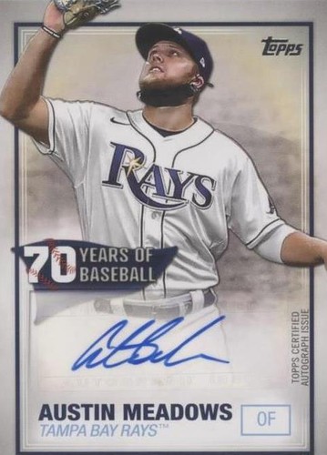 2021 Topps - Austin Meadows #70YA-AM
