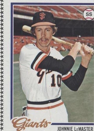 1978 Topps - Johnnie LeMaster #538