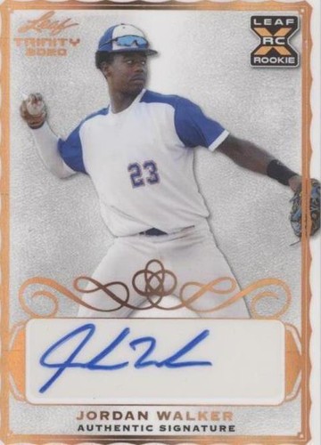 2020 Leaf Trinity - Jordan Walker #A-JW1