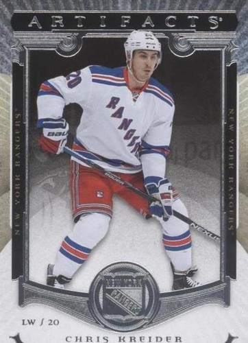 2015-16 Upper Deck Artifacts - Chris Kreider #86
