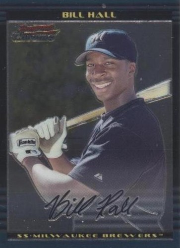 2002 Bowman Chrome - Bill Hall #123