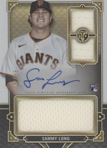 2022 Topps Triple Threads - Sammy Long #RFPAR-SL