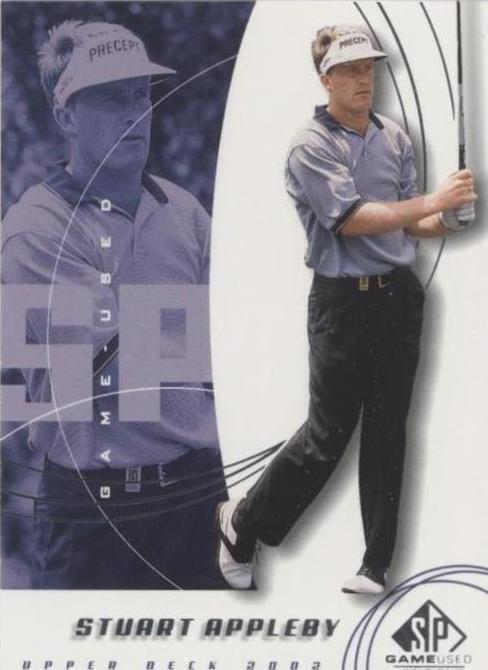 2002 SP Game Used Edition - Stuart Appleby #36