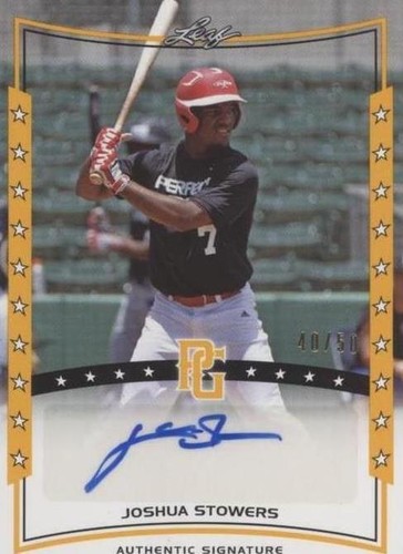 2014 Leaf Perfect Game Showcase - Josh Stowers #A-JS4