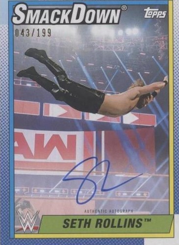 2021 Topps Heritage WWE - Seth Rollins #A-SR