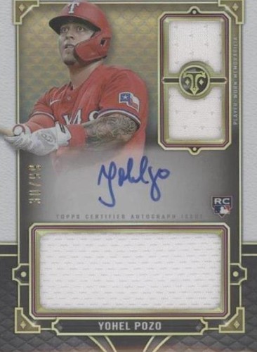 2022 Topps Triple Threads - Yohel Pozo #RFPAR-YP