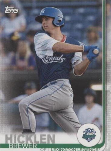 2019 Topps Pro Debut - Brewer Hicklen #178