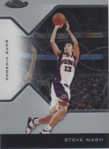2004-05 Topps Finest - Steve Nash #13