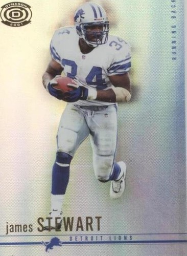 2001 Pacific Dynagon James Stewart #34