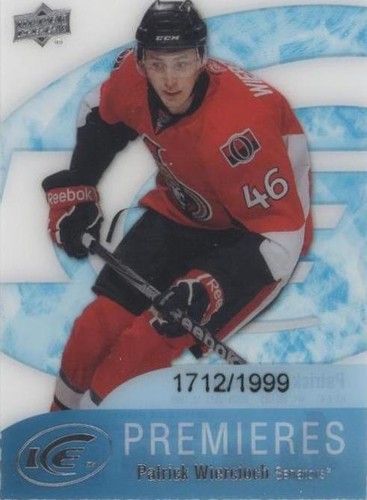 2011-12 Upper Deck Ice Premieres Ice Hockey Trading Cards