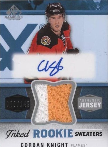 2014-15 SP Game Used - Corban Knight #IRS-CK