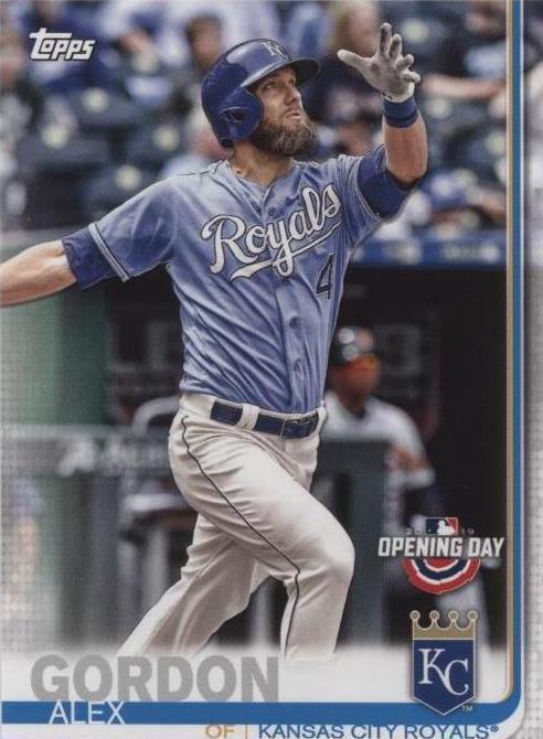 2019 Topps Opening Day - Alex Gordon #58