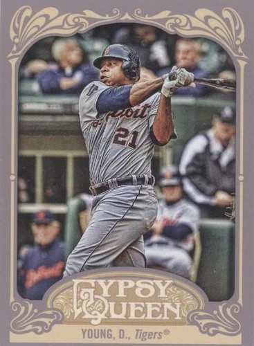 2012 Topps Gypsy Queen - Delmon Young #292
