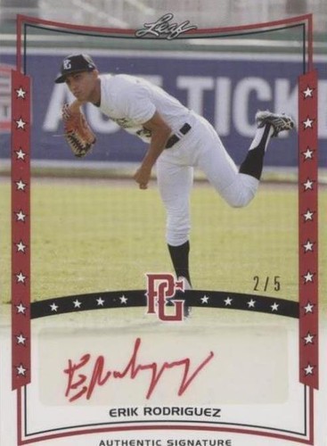 2014 Leaf Perfect Game Showcase - Erik Rodriguez #A-ER1