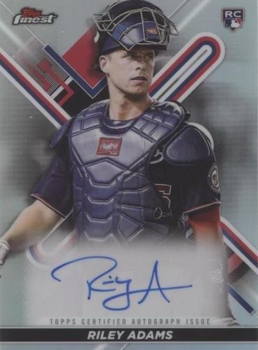 2022 Topps Finest - Riley Adams #FA-RAD