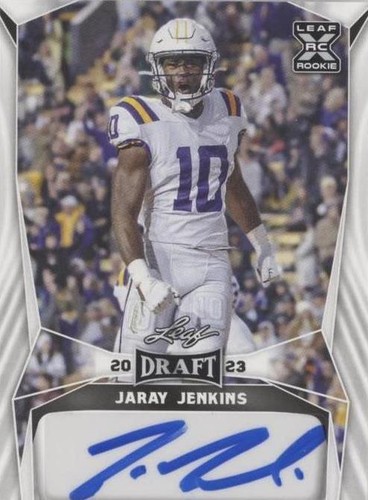 2023 Leaf Draft Jaray Jenkins #BA-JJ3