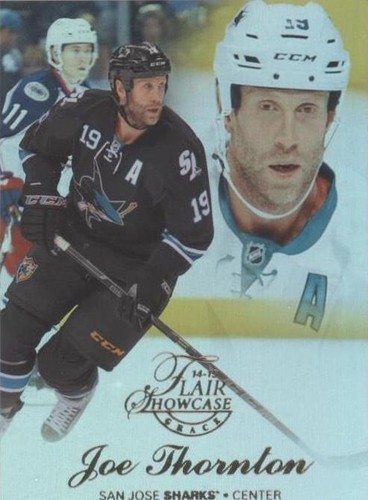 2014-15 Fleer Showcase - Joe Thornton #33