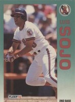 1992 Fleer - Luis Sojo #70