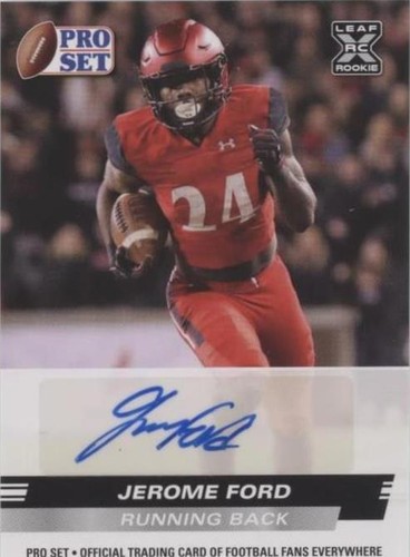 2022 Leaf Pro Set Draft Jerome Ford #PSA-JF2