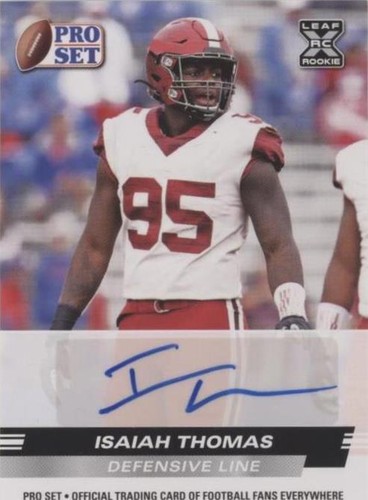 2022 Leaf Pro Set Draft Isaiah Thomas #PSA-IT1
