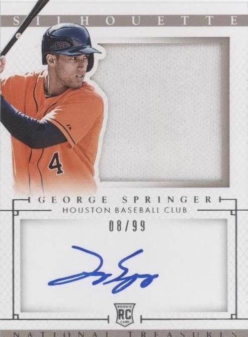 Panini National Treasures 2014 - George Springer #4