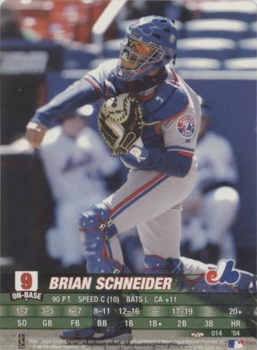 2004 MLB Showdown Trading Deadline - Brian Schneider #014