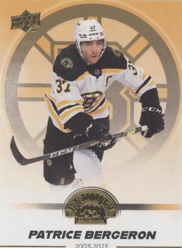 2023-24 Upper Deck Boston Bruins Centennial - Patrice Bergeron #89