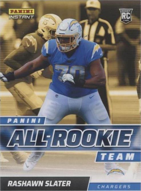 2021 Panini Instant NFL Rashawn Slater #ART8