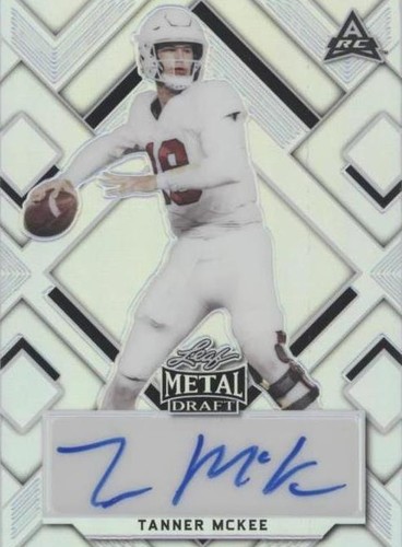 2022 Leaf Metal Draft Tanner McKee #BA-TM1