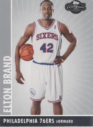 2008-09 Topps Co-Signers - Elton Brand #72