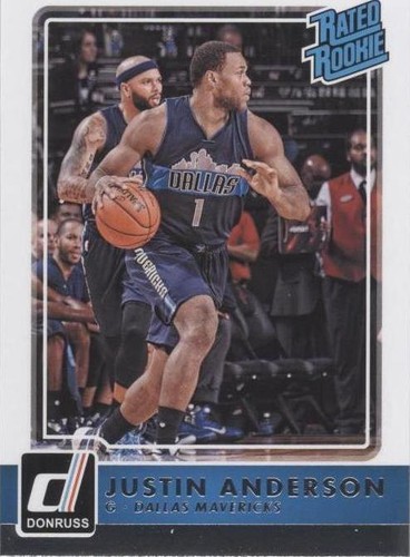 2015-16 Panini Donruss - Justin Anderson #206