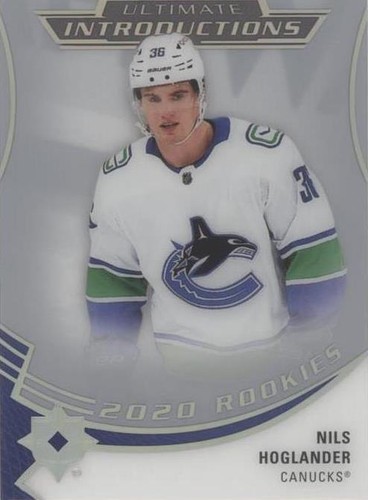 2020-21 Upper Deck Ultimate Collection - Nils Hoglander #UI-8