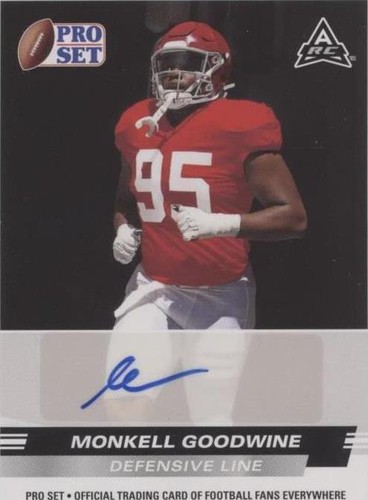 2022 Leaf Pro Set Draft Monkell Goodwine #PSA-MG2