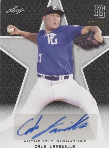 2020 Leaf Perfect Game National Showcase - Cale Lansville #BA-CL1