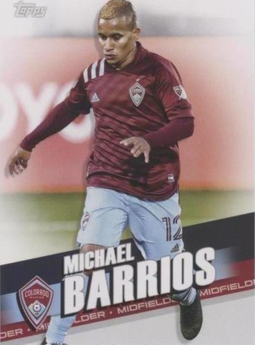 2022 Topps MLS Michael Barrios #148